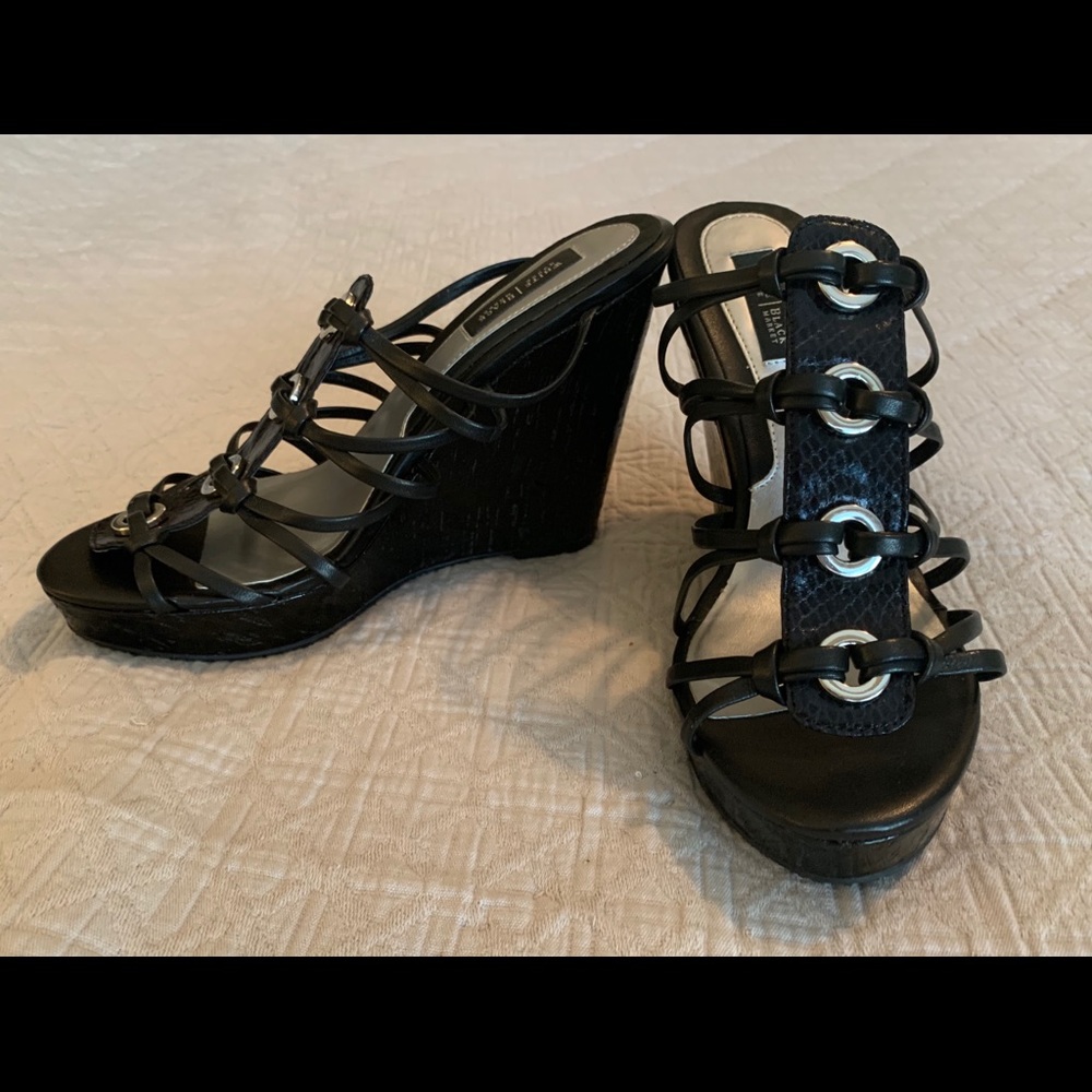 White House Black Market wedges size 8